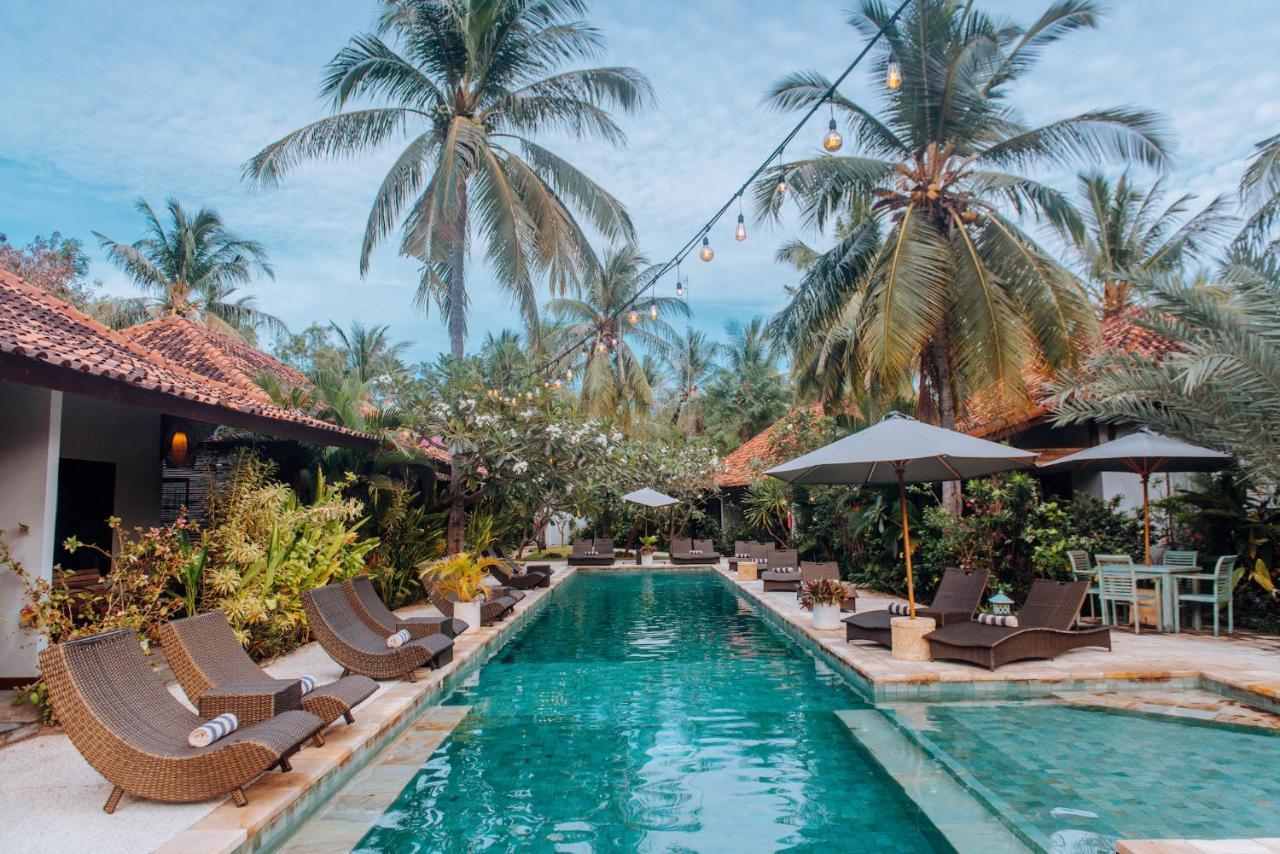 Belukar Villas Gili Trawangan Exterior photo